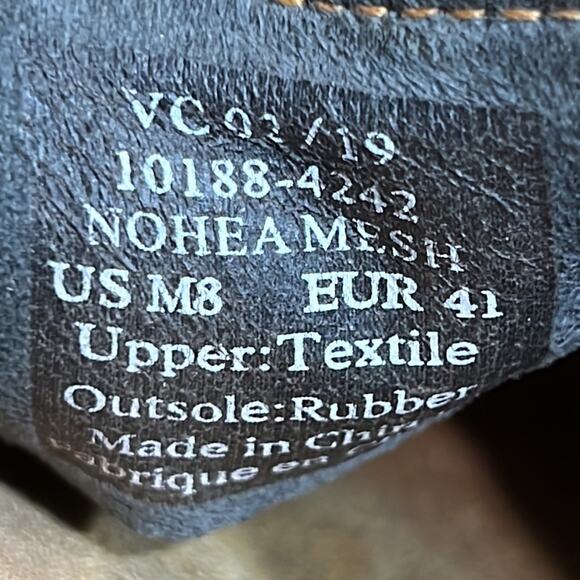 OluKai Nohea Mesh Gray Synthetic Slip-On Comfort Loafers Shoes Mens Size 8 - Picture 10 of 11